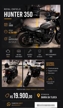 ROYAL ENFIELD HUNTER 350 ROYAL ENFIELD HUNTER 350